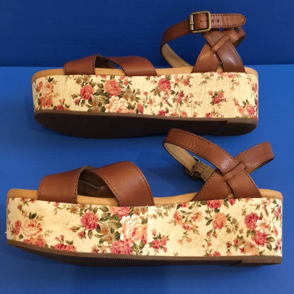 Bass Shoes - Bass platform shoes, SIZE 7M Vintage